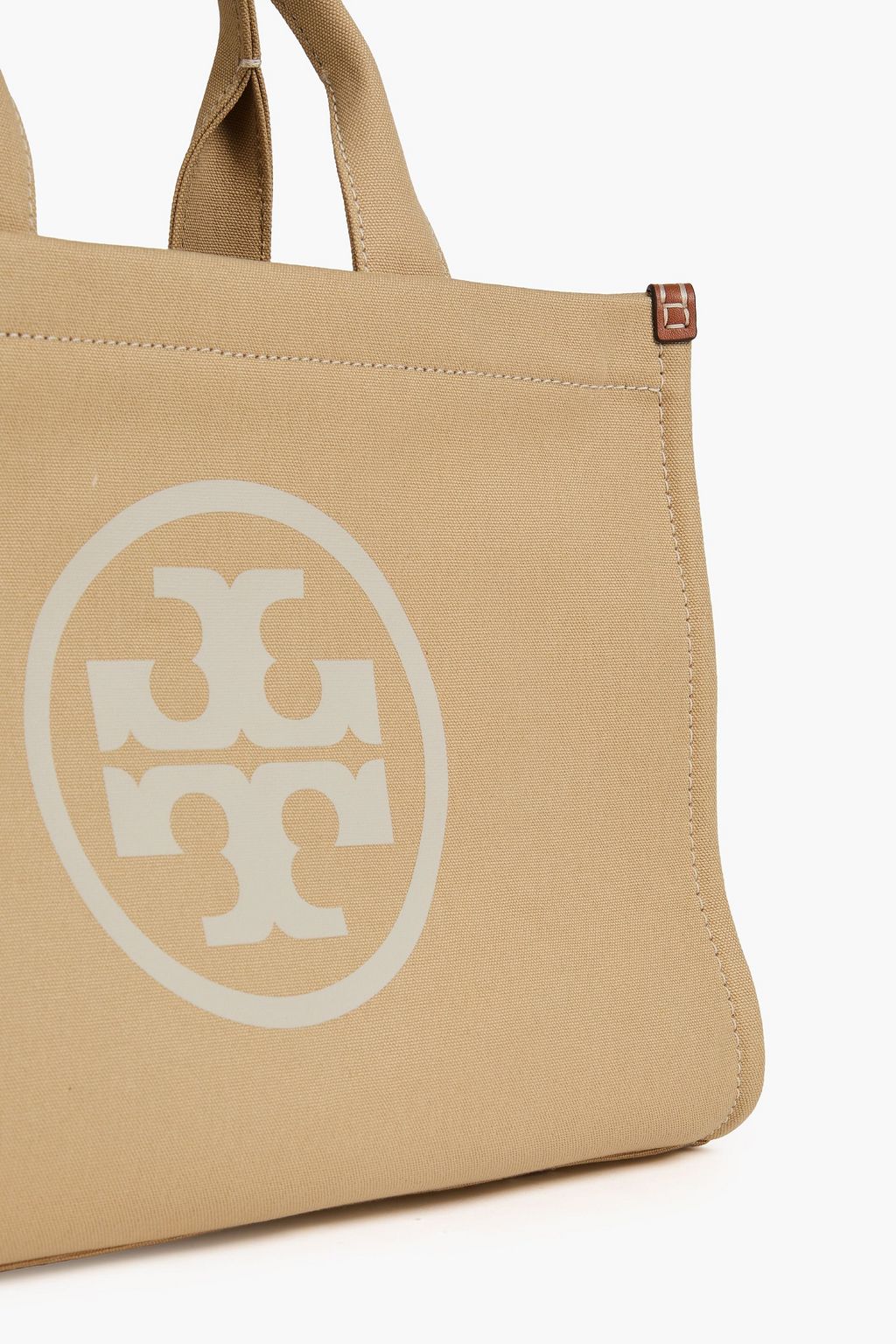 TORY BURCH حقيبة توت "إيلا" من الكنفا مزينة بطبعات