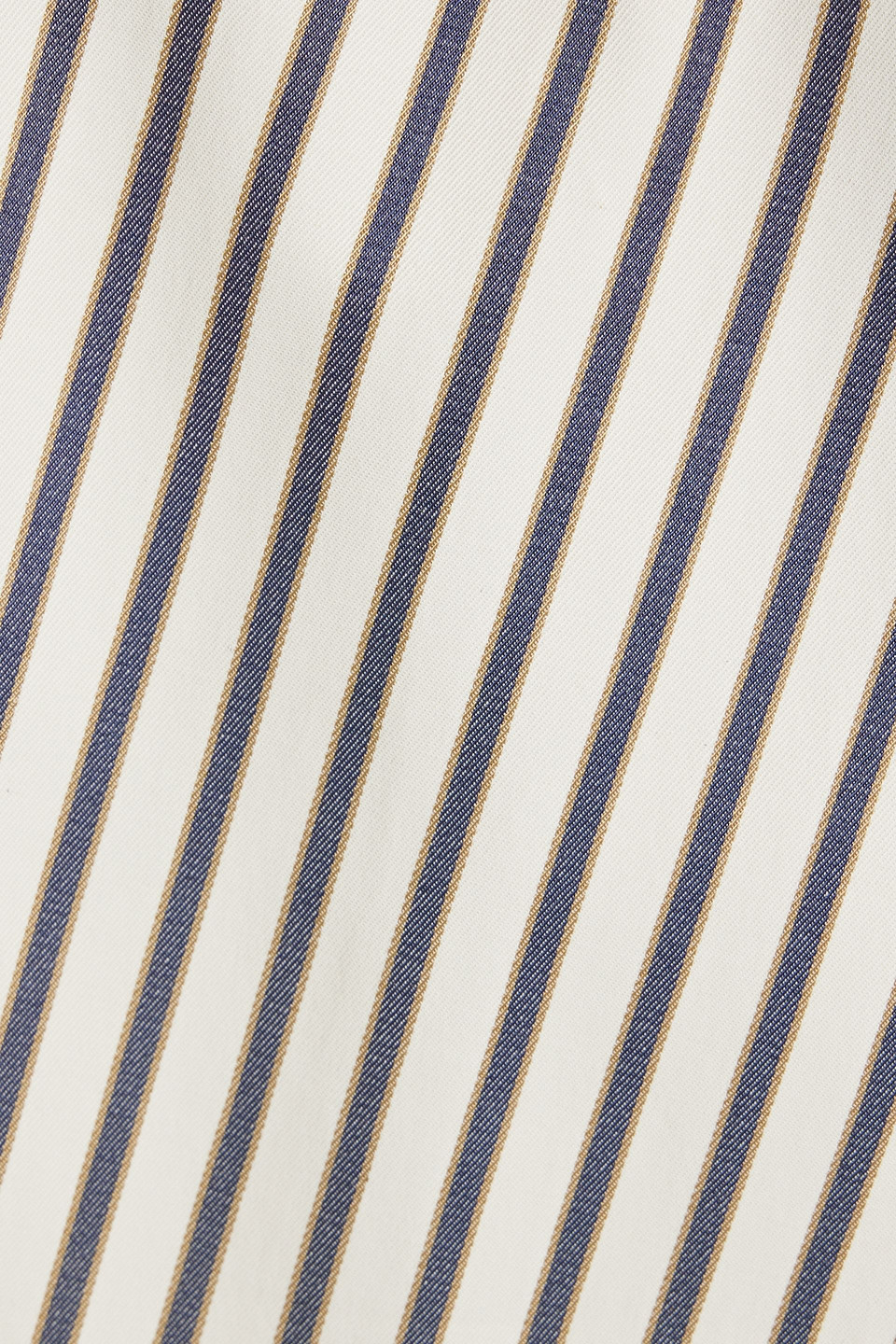 Shop Carolina Herrera Striped Twill Wide-leg Pants