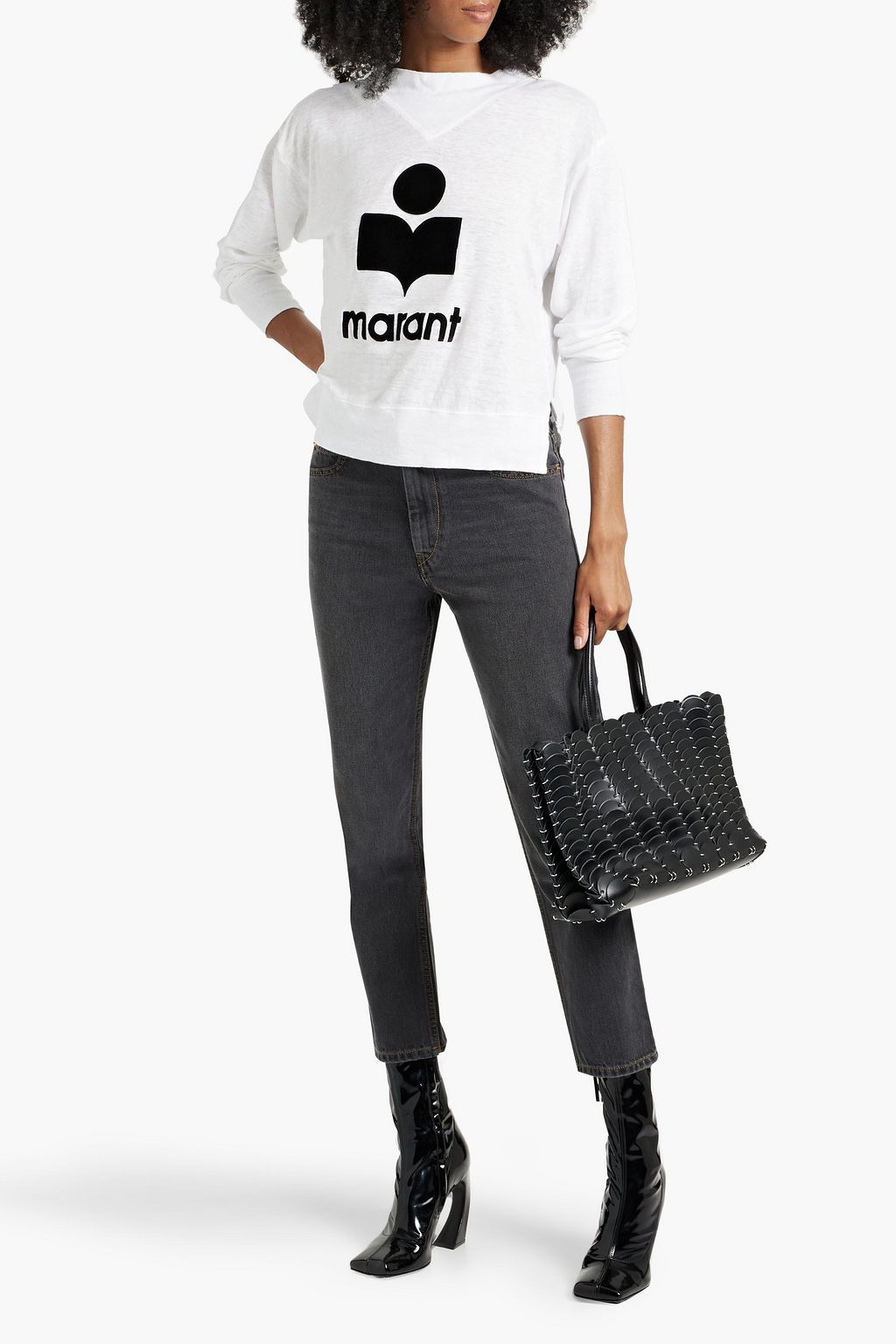 MARANT ÉTOILE Nea high-rise slim-leg jeans