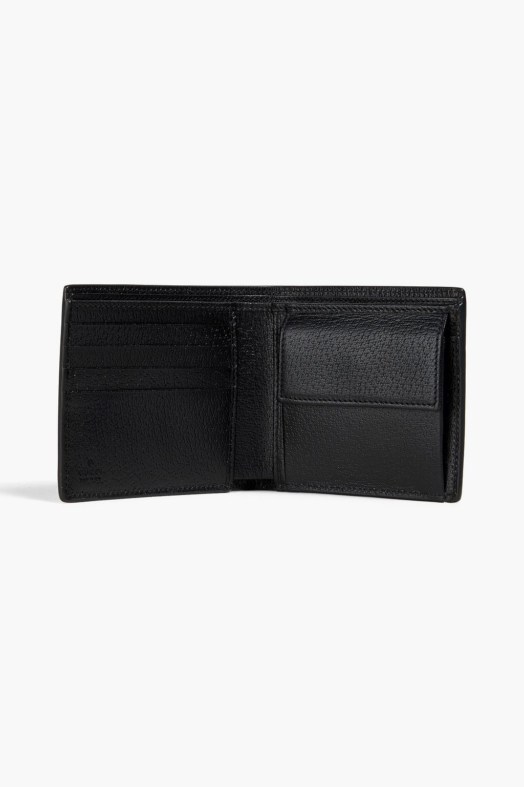 GUCCI Pebbled-leather wallet