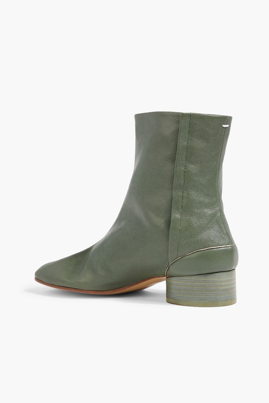 MAISON MARGIELA Tabi split-toe leather ankle boots