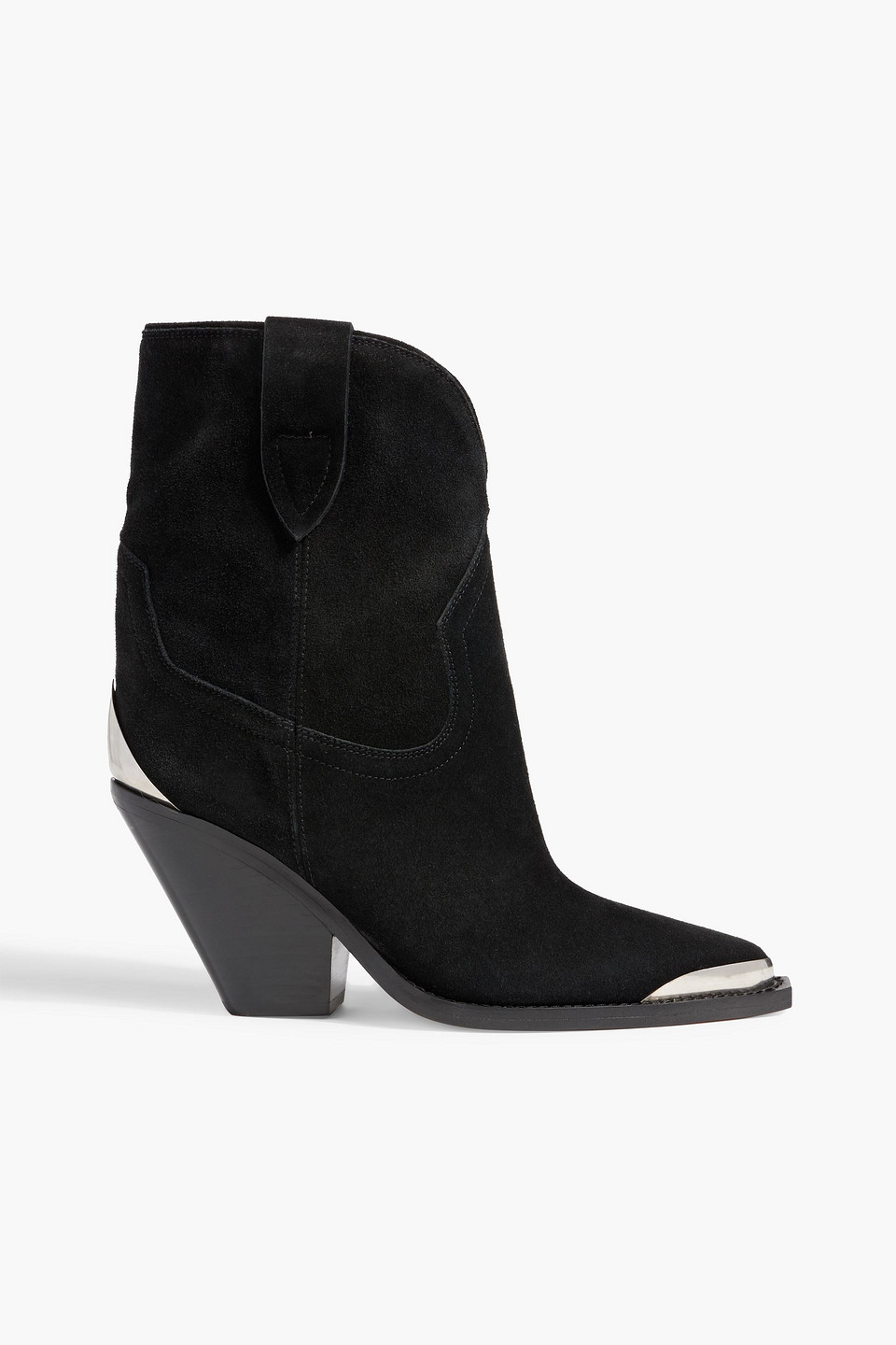Leyane suede cowboy boots