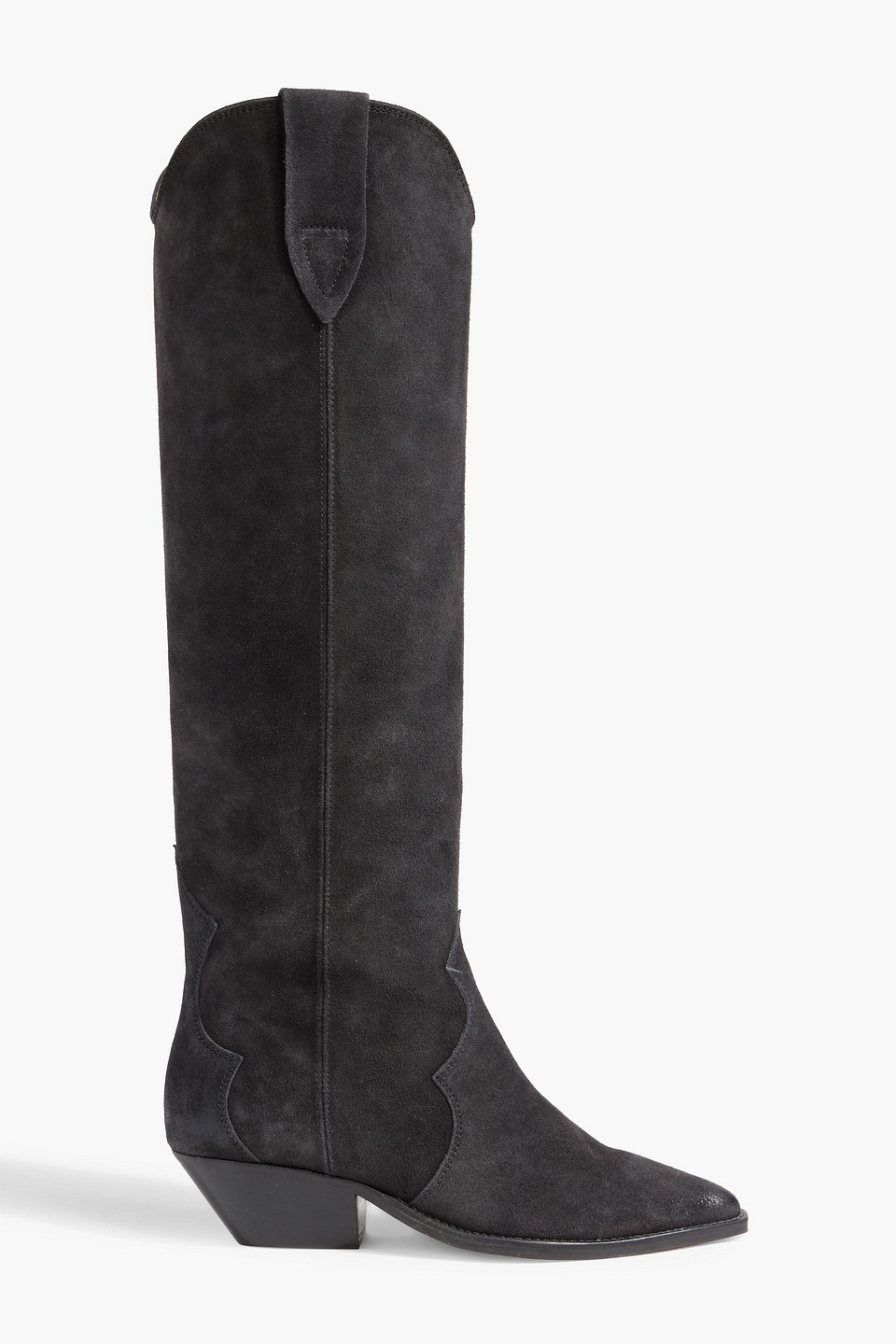 Denvee suede cowboy boots