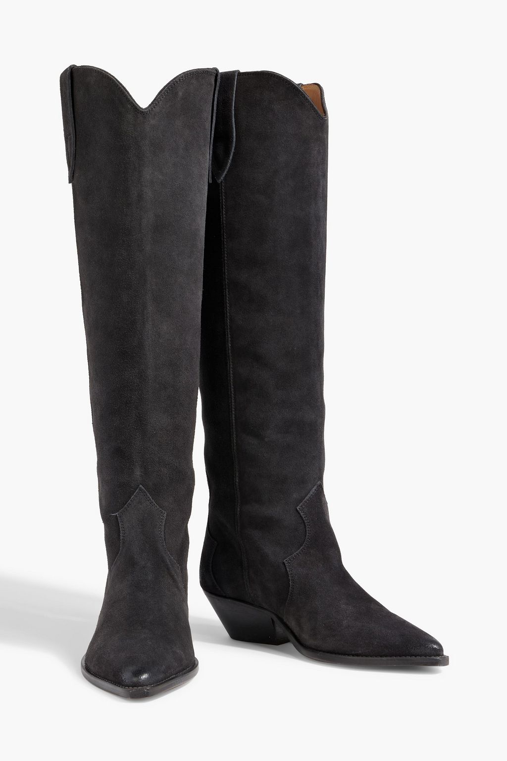 ISABEL MARANT Denvee suede cowboy boots