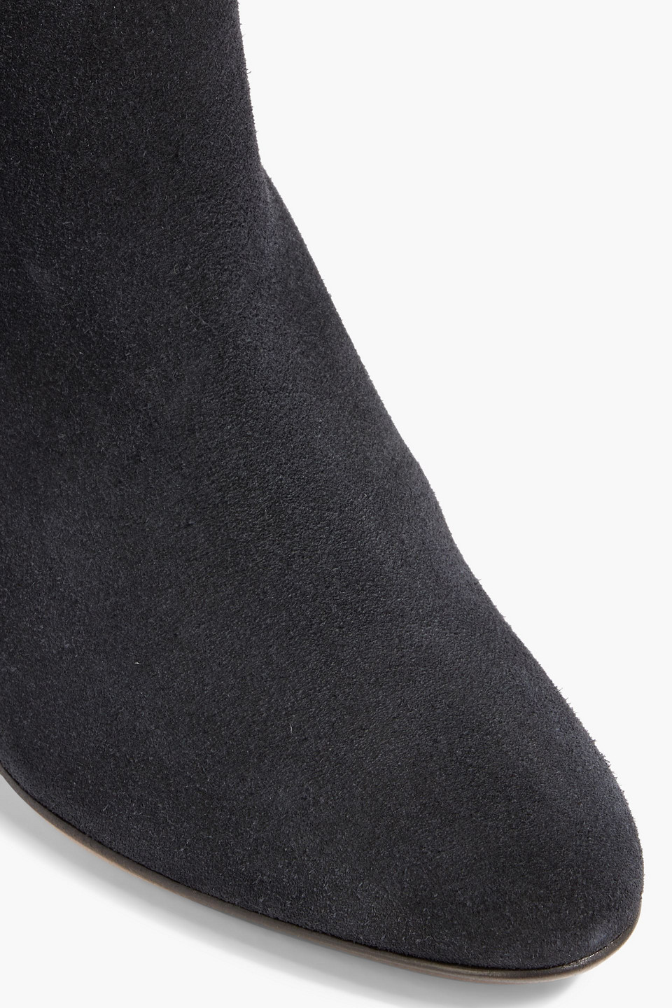 Isabel Marant Dacken Suede Ankle Boots In Black