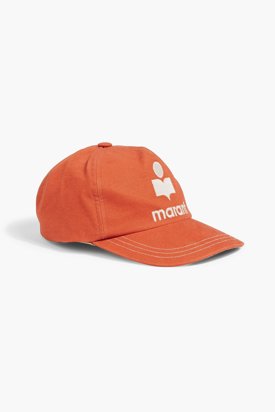 Isabel Marant Tyron Embroidered Cotton-canvas Baseball Cap