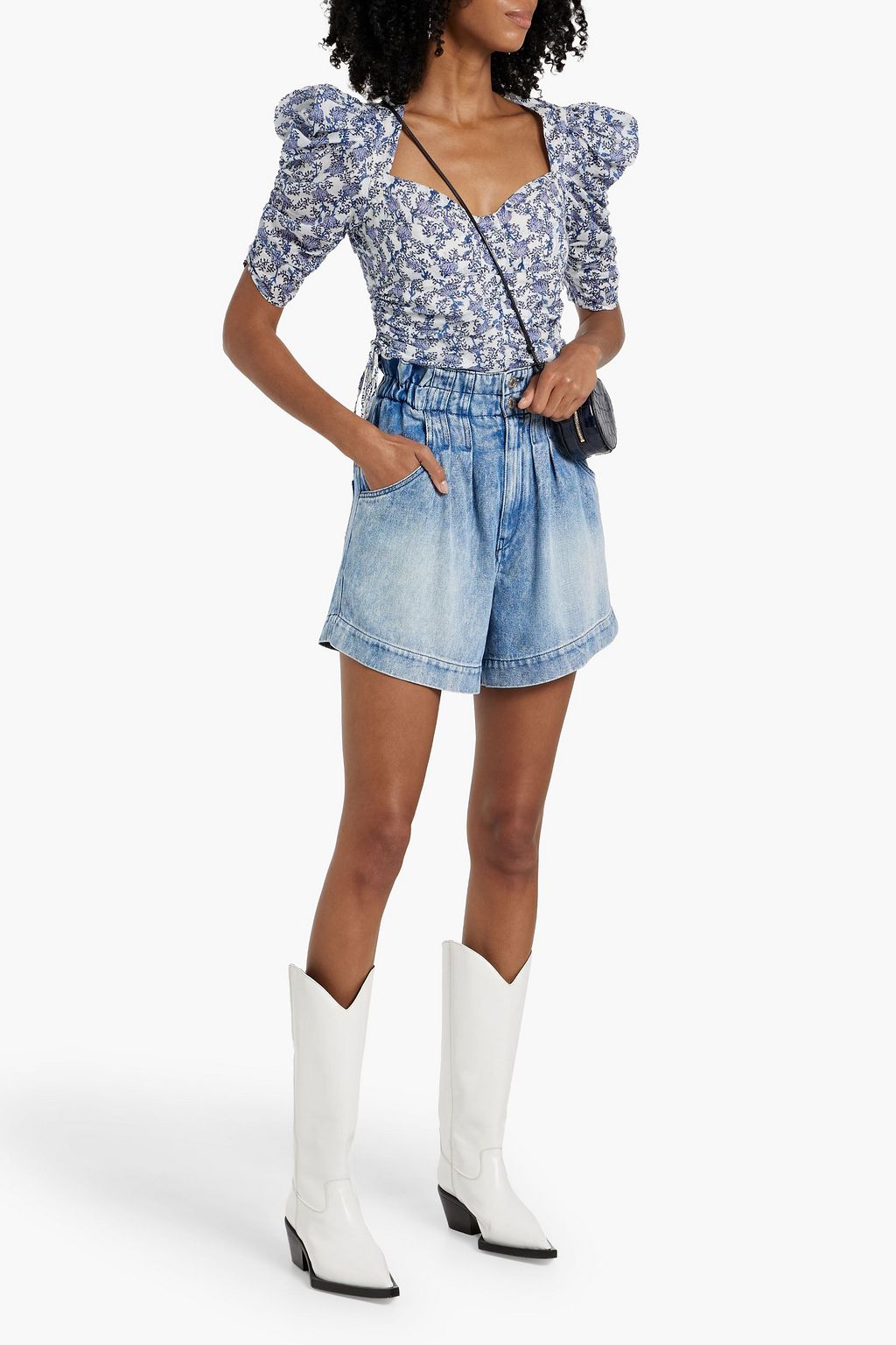 MARANT ÉTOILE Teresa denim shorts