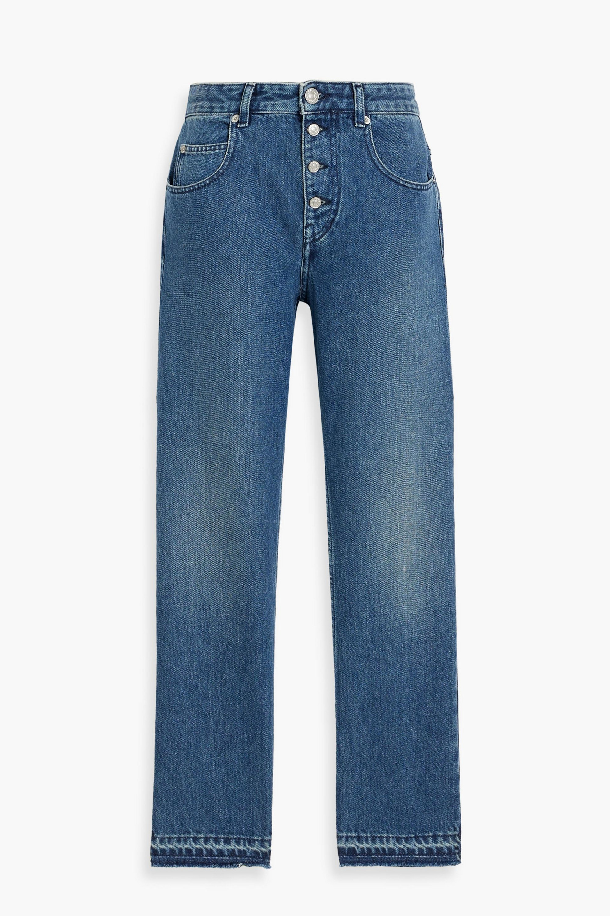Marant Étoile Belden high-rise straight-leg jeans