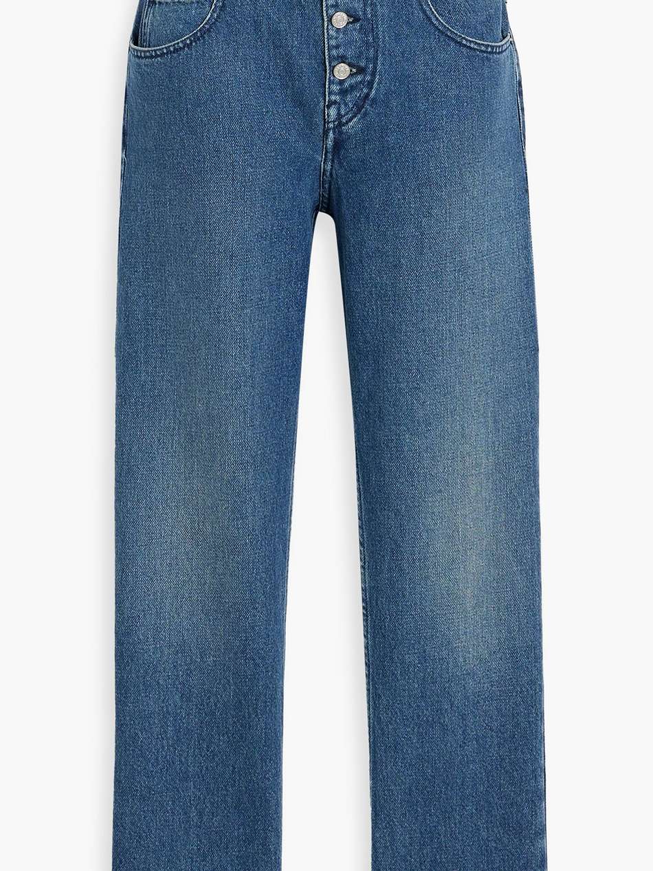 belden high-rise straight-leg jeans