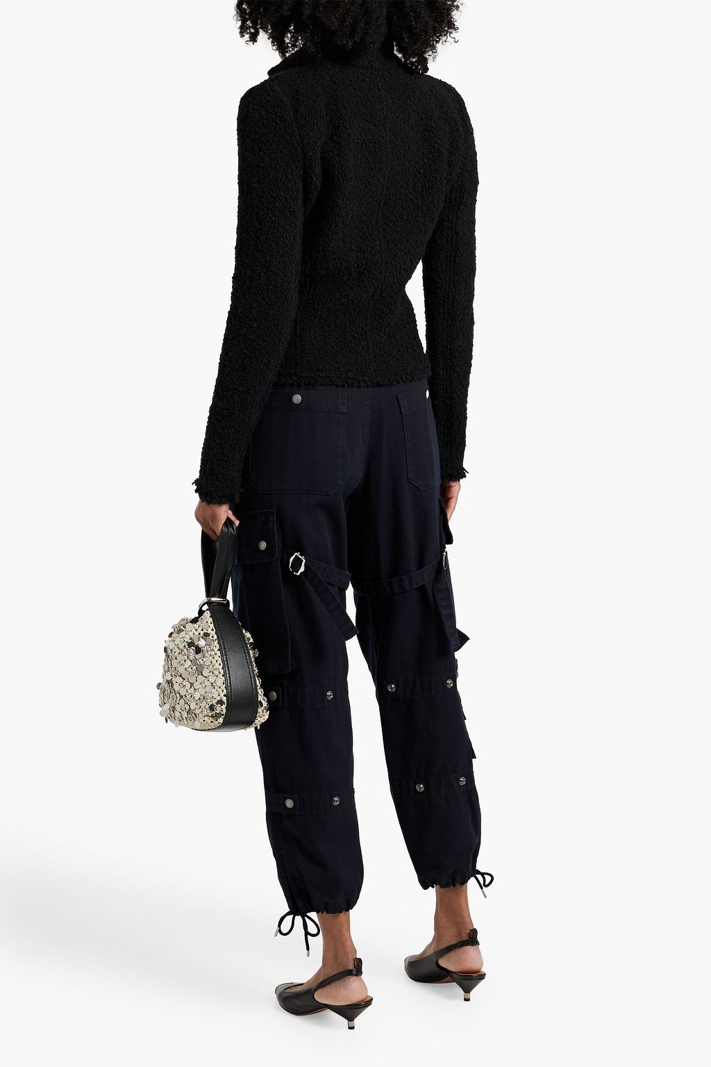 ISABEL MARANT Elore high-rise cargo jeans