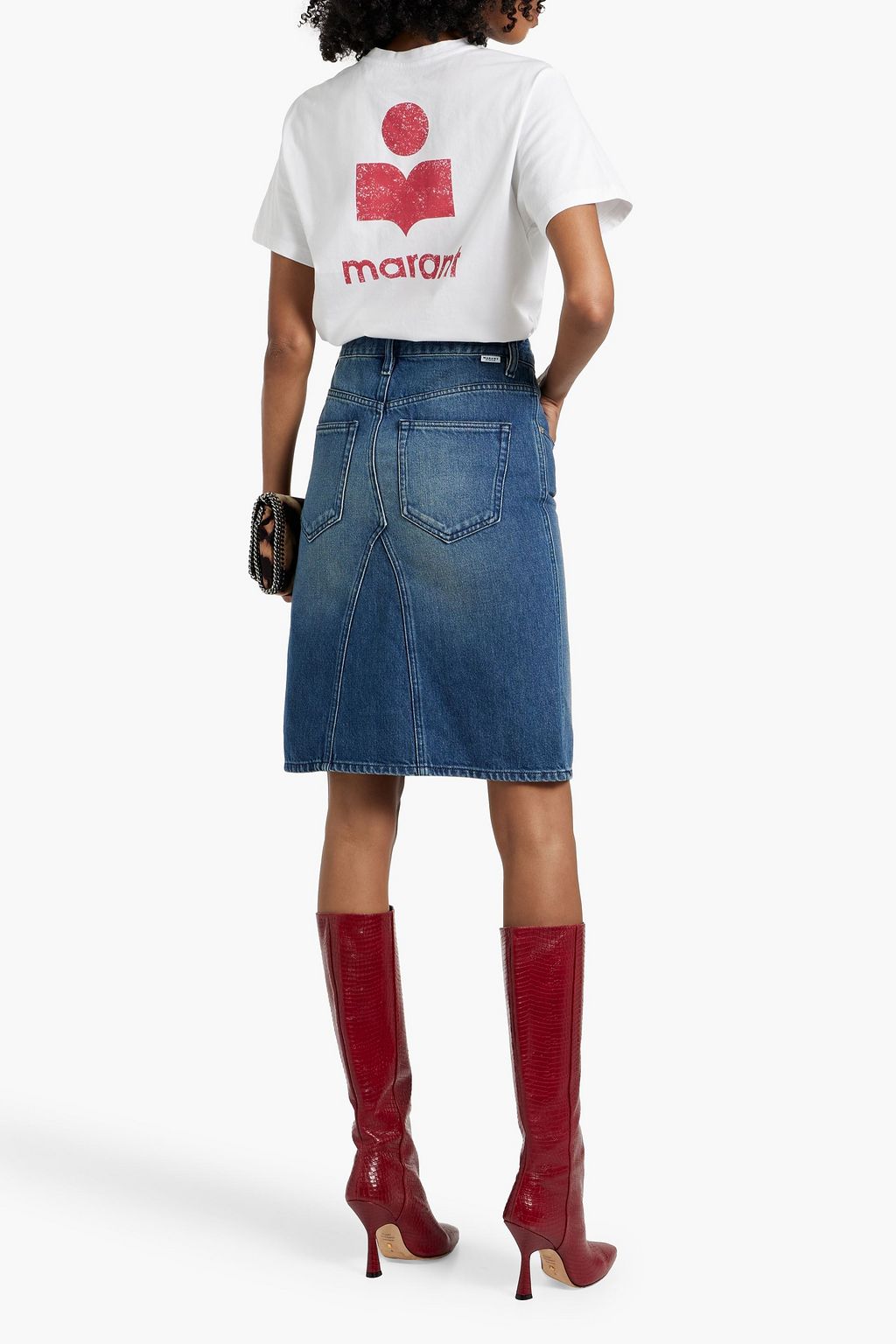 MARANT ÉTOILE Zewel printed cotton-jersey T-shirt