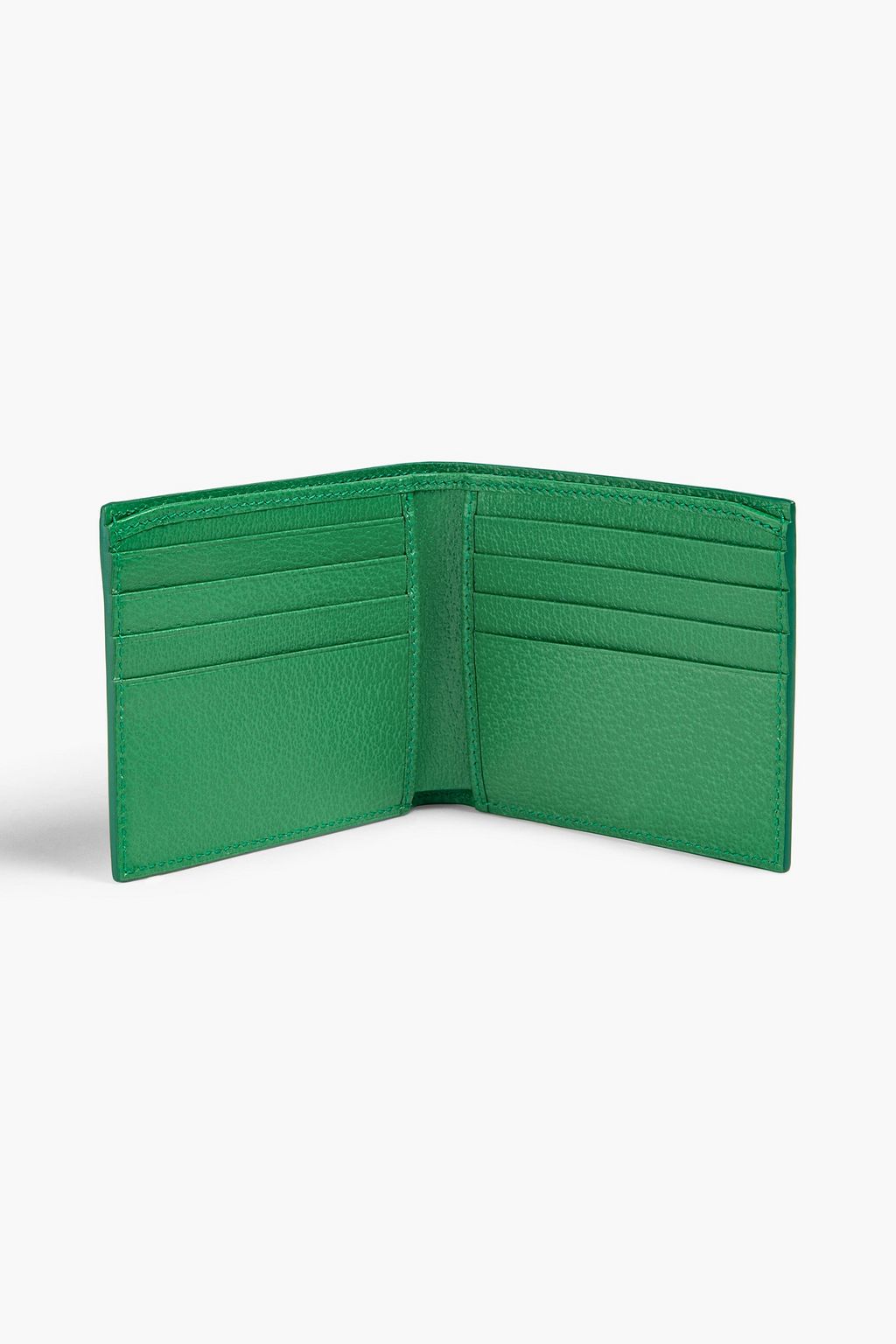GUCCI GG Supreme logo-print coated-canvas and leather wallet