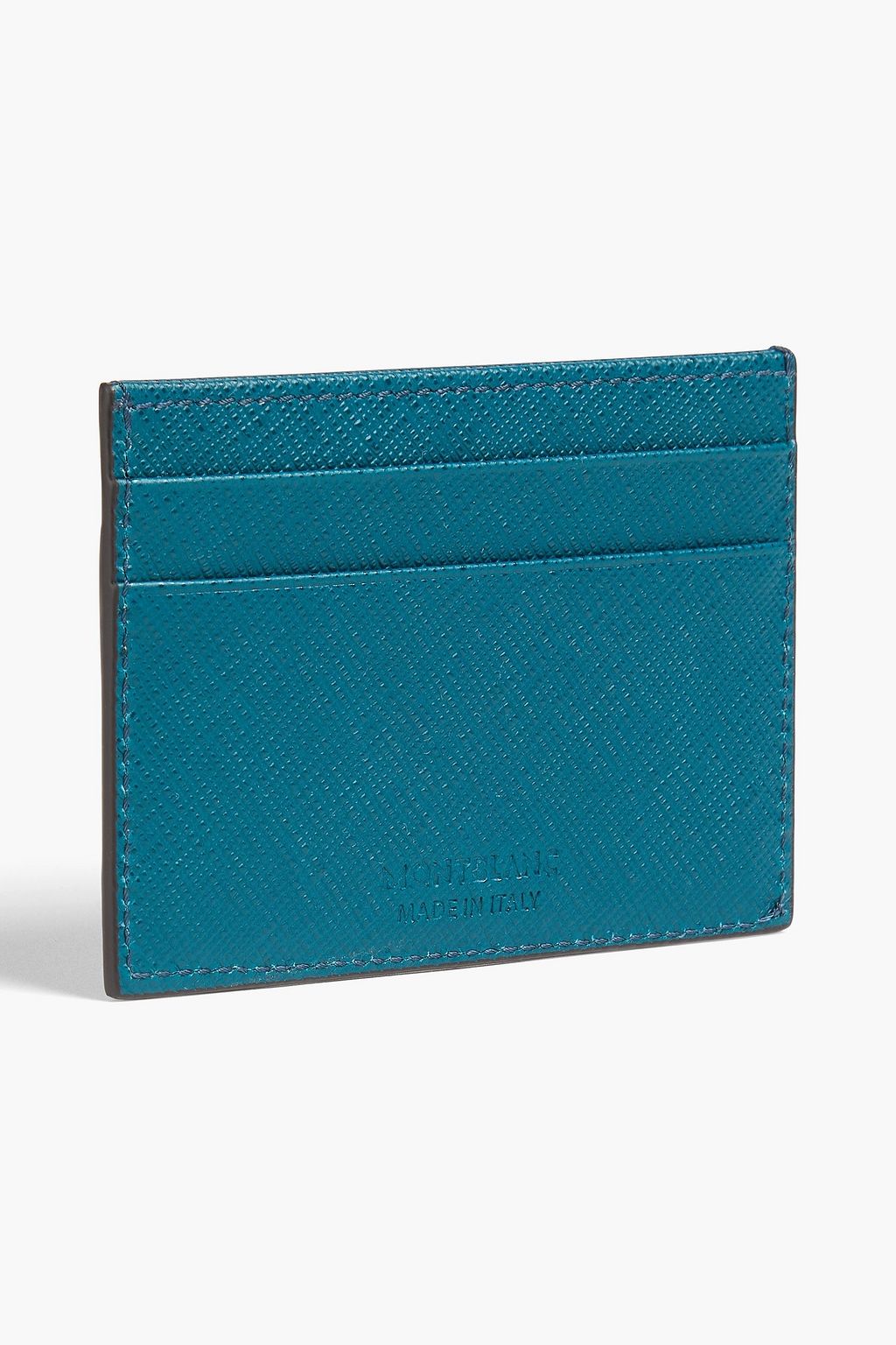 MONTBLANC Sartorial textured-leather cardholder