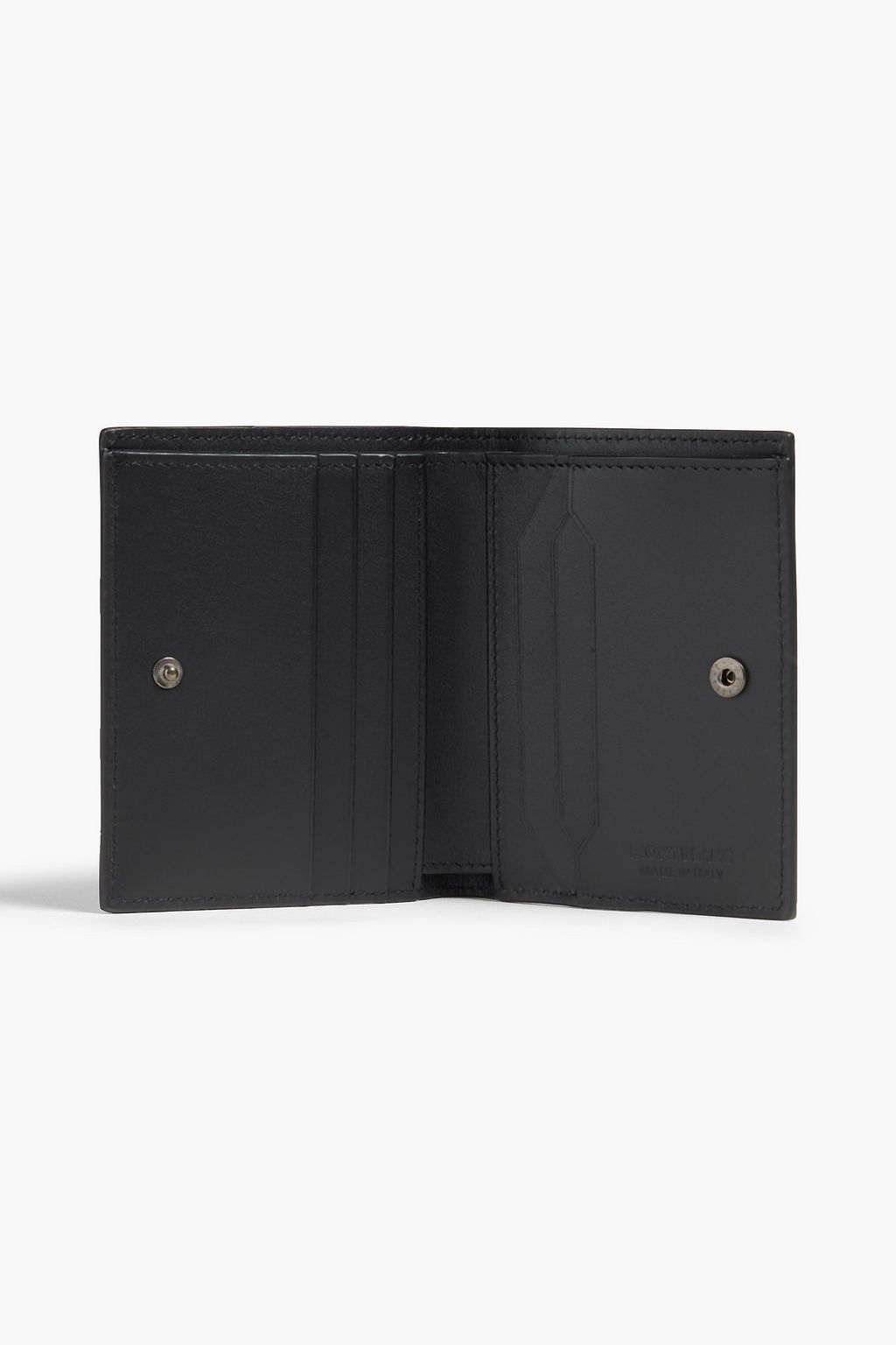 MONTBLANC 프린트 가죽 지갑