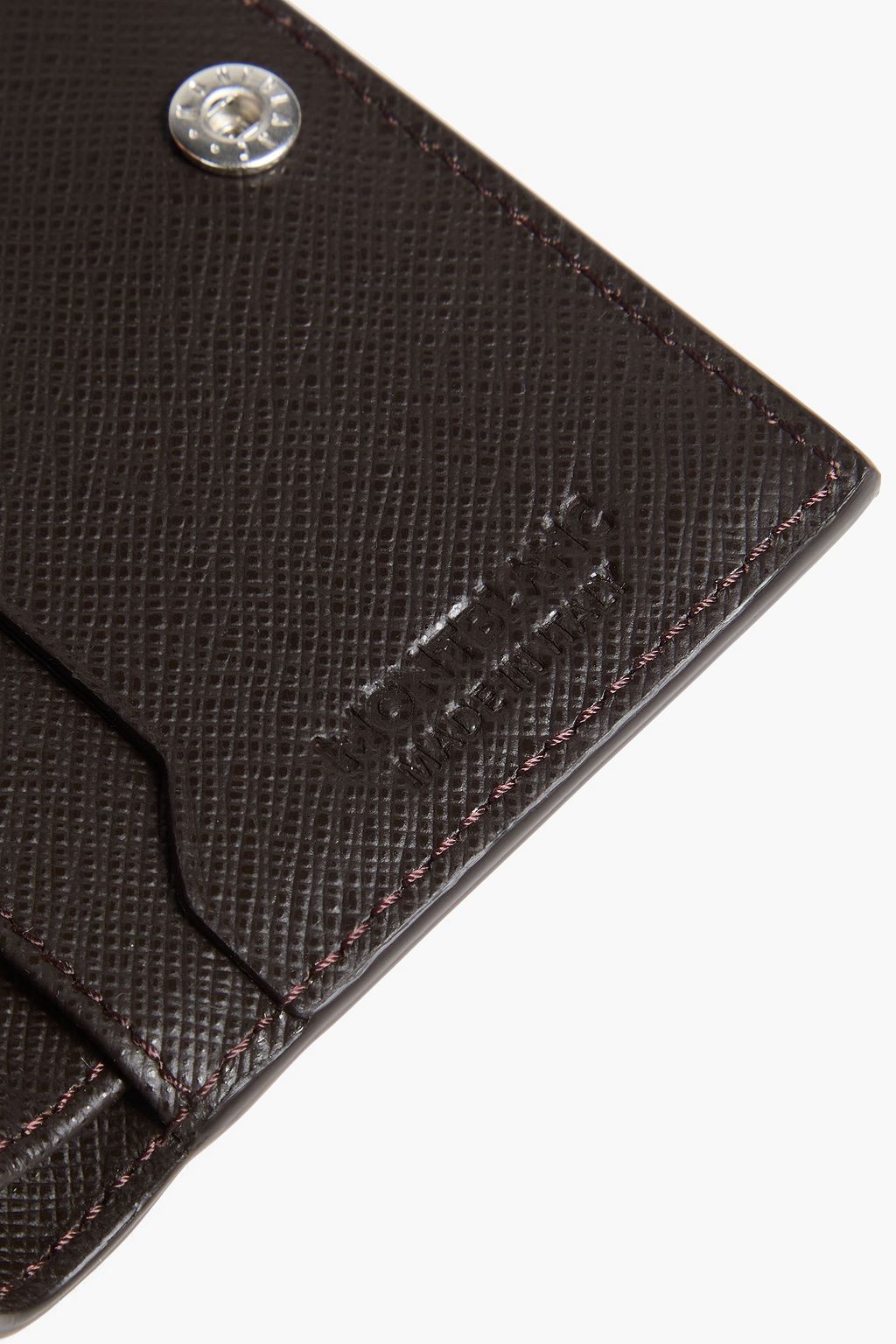 MONTBLANC Sartorial printed textured-leather wallet