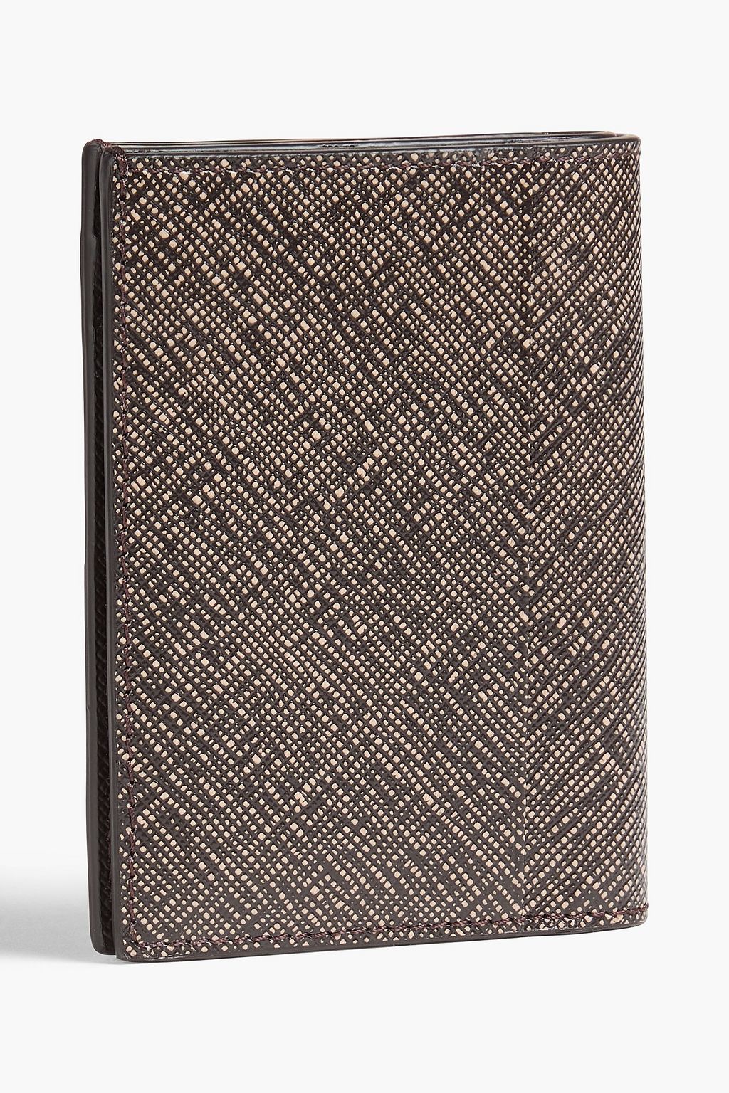 MONTBLANC Sartorial printed textured-leather wallet