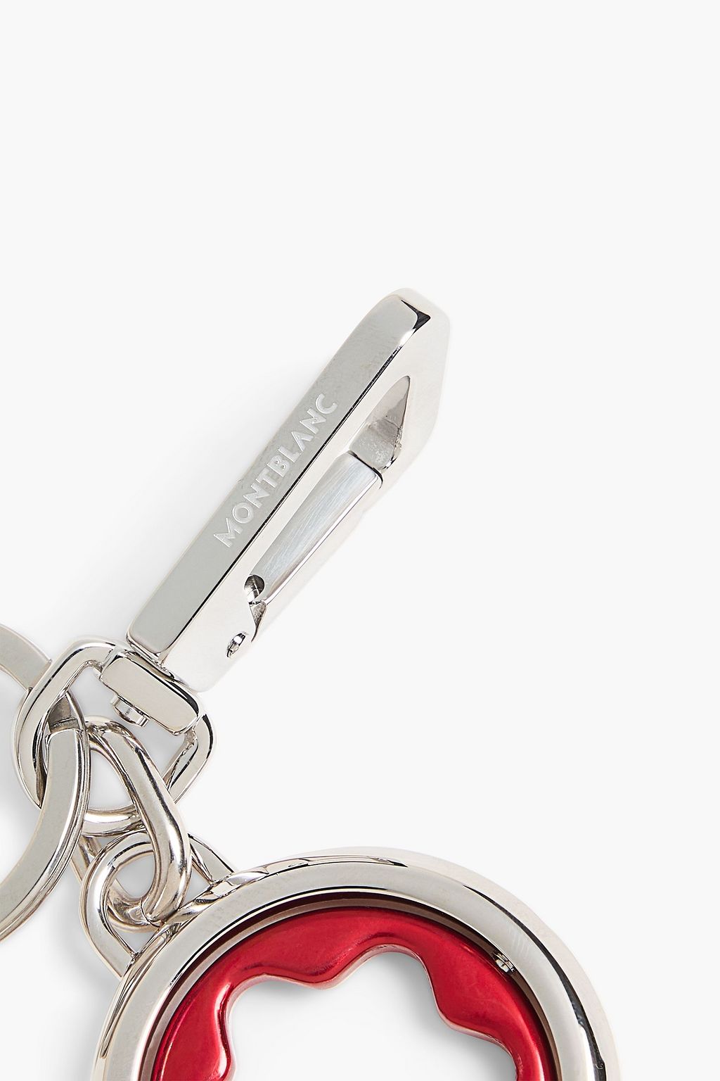 MONTBLANC Silver-tone keychain