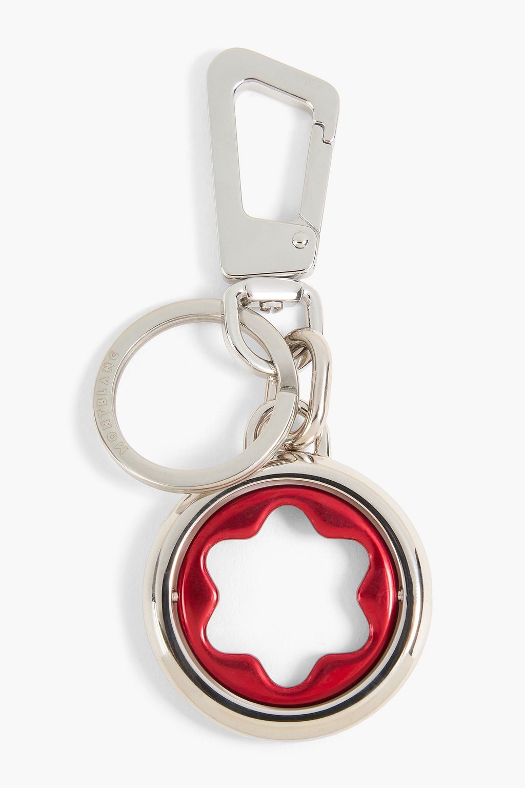 MONTBLANC Silver-tone keychain