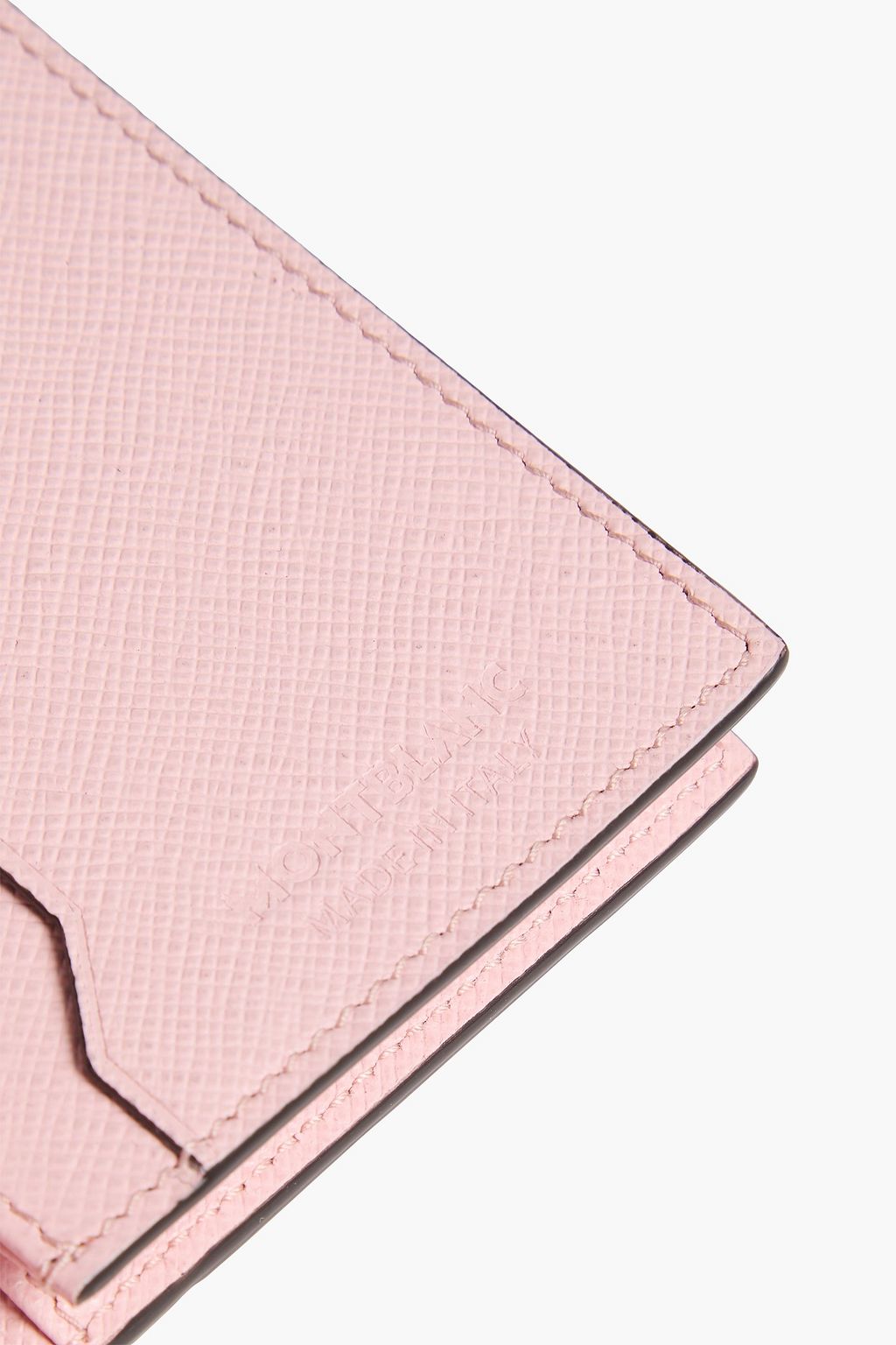 MONTBLANC Sartorial textured-leather cardholder
