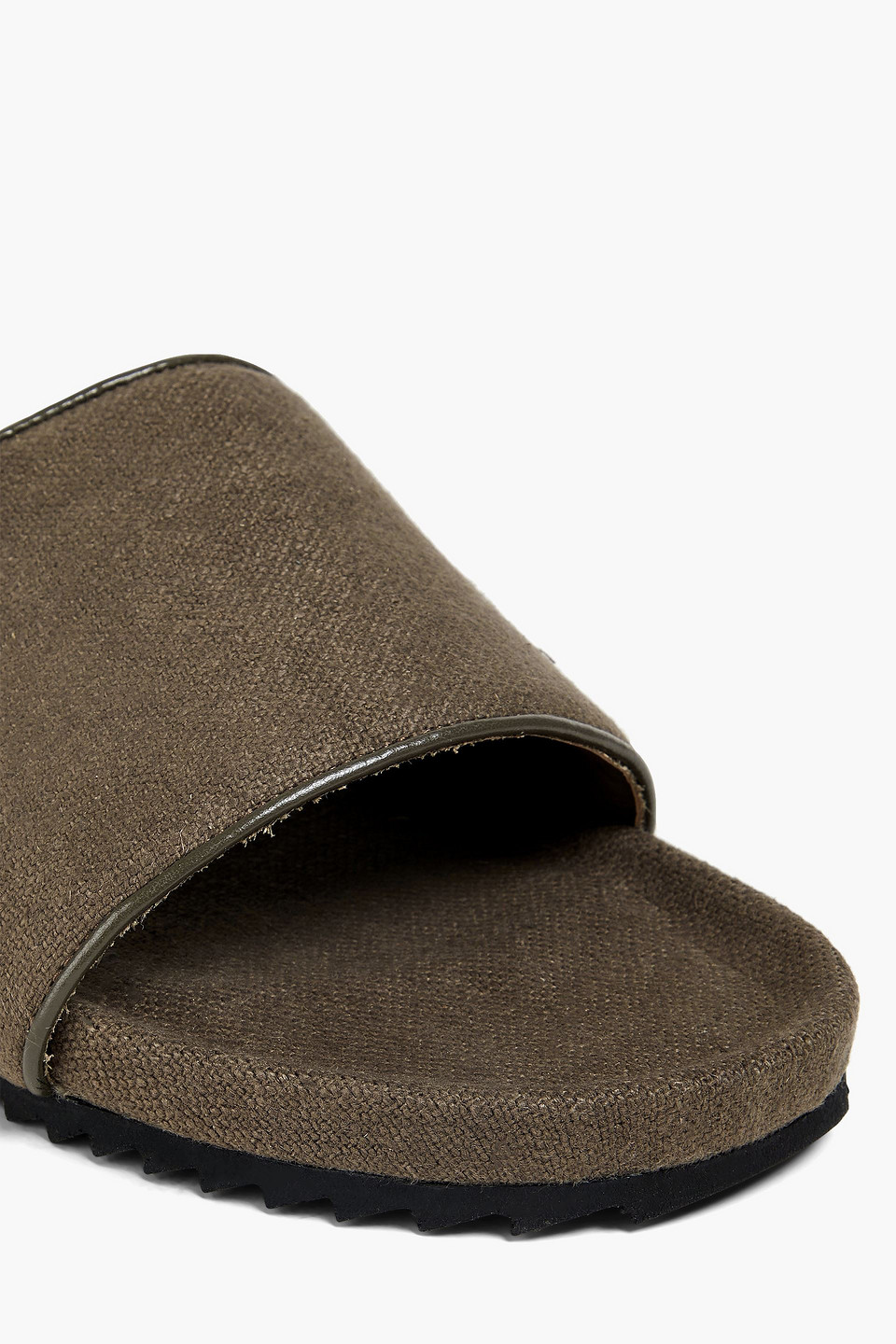 Frescobol Carioca Renato Linen-canvas Slides