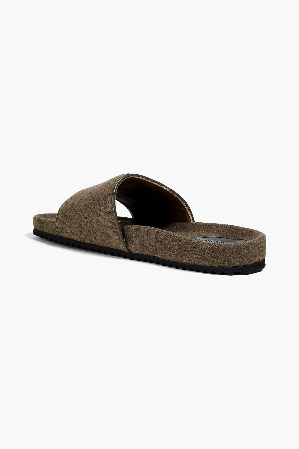Frescobol Carioca Renato Linen-canvas Slides