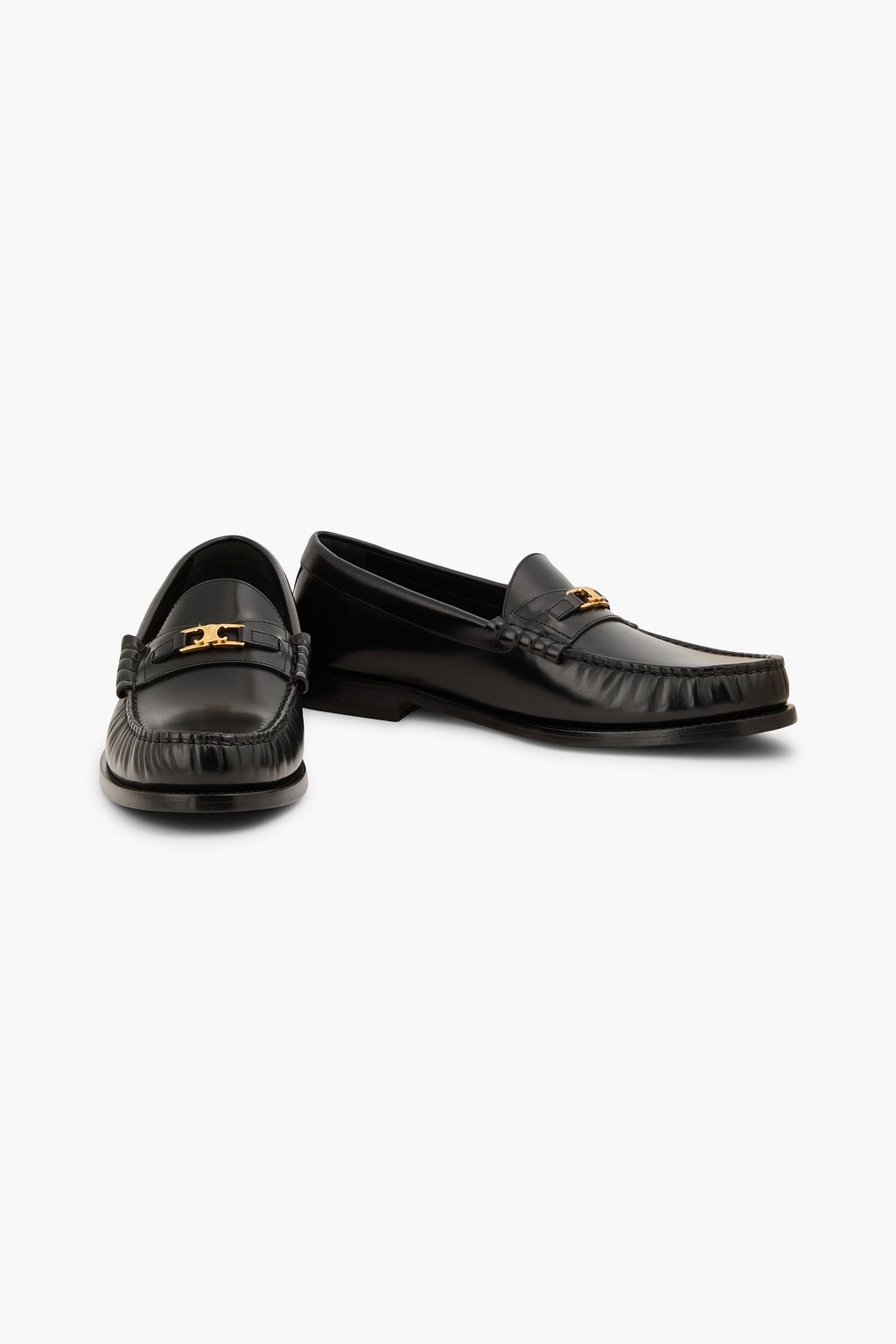 CELINE Triomphe レザー ローファー
