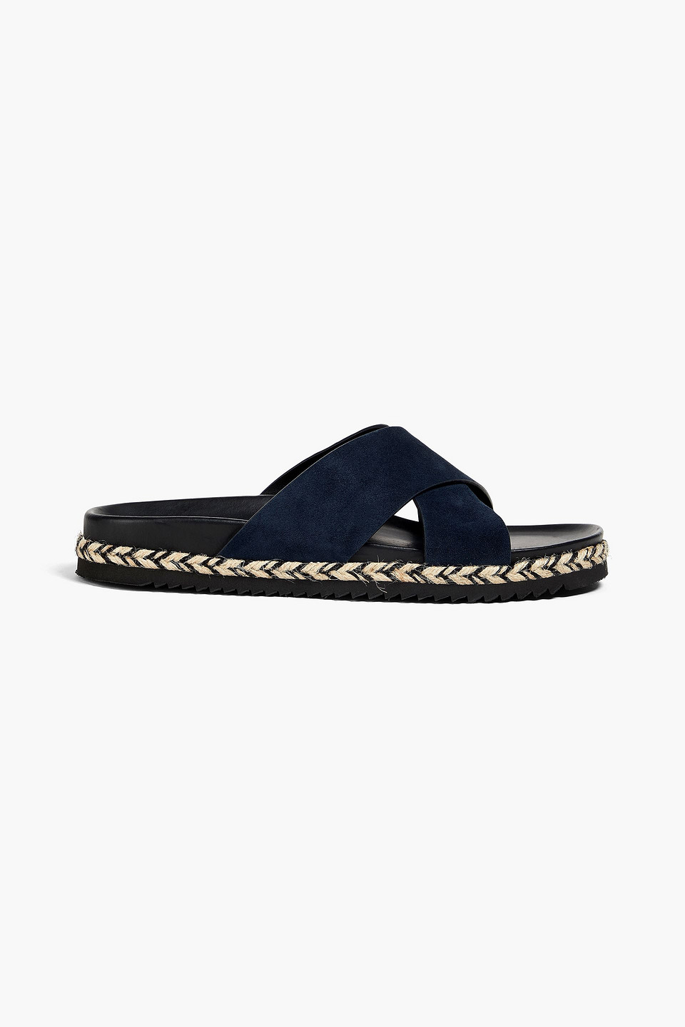 Frescobol Carioca Suede Espadrille Sandals