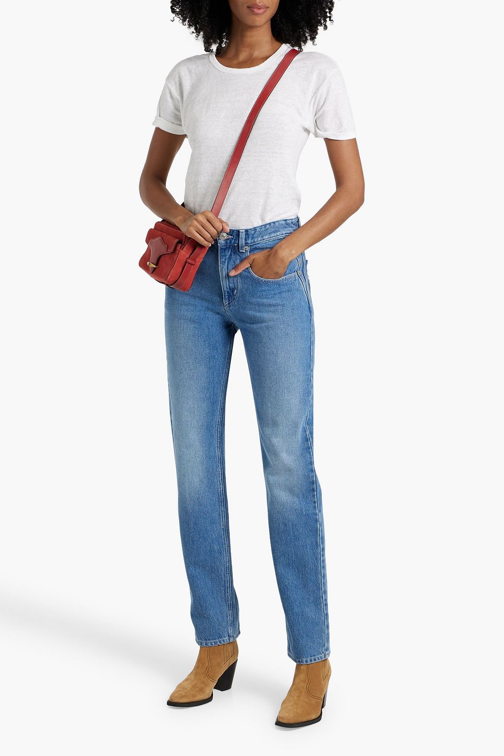 MARANT ÉTOILE Vanda high-rise straight-leg jeans