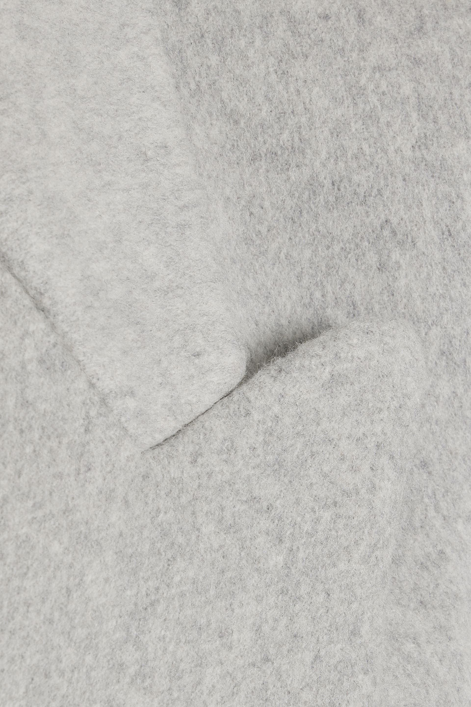 Isabel Marant Enarryli Double-breasted Wool-blend Felt Coat In Gray