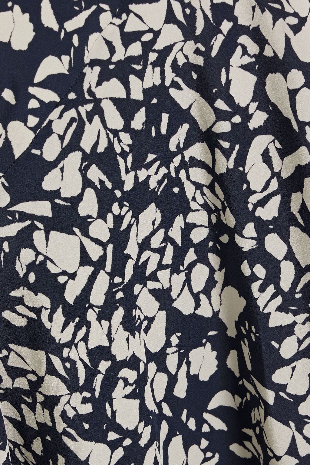 ISABEL MARANT Sakura asymmetric printed stretch-silk maxi skirt