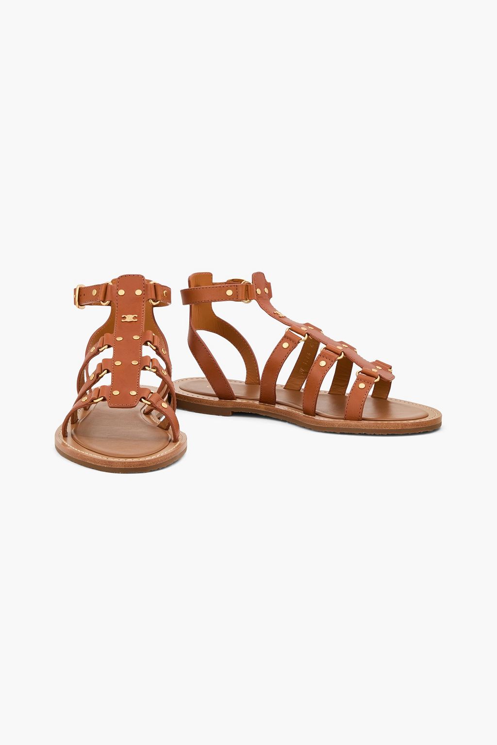 CELINE Lympia studded leather sandals