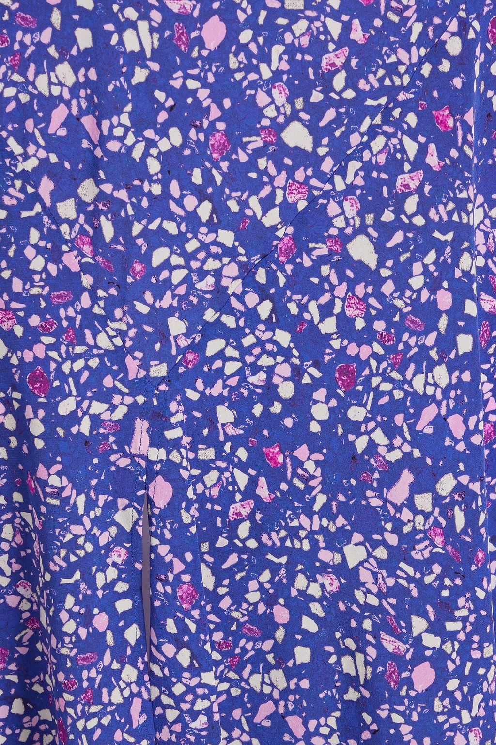 ISABEL MARANT Sakura asymmetric printed stretch-silk maxi skirt