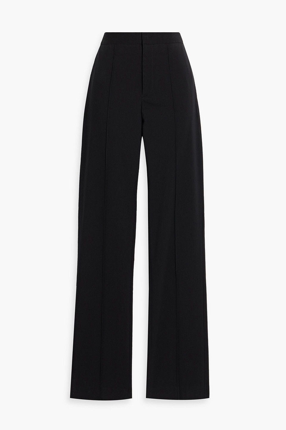 Isabel Marant Kalirok Cotton-blend Slim-leg Pants In Black