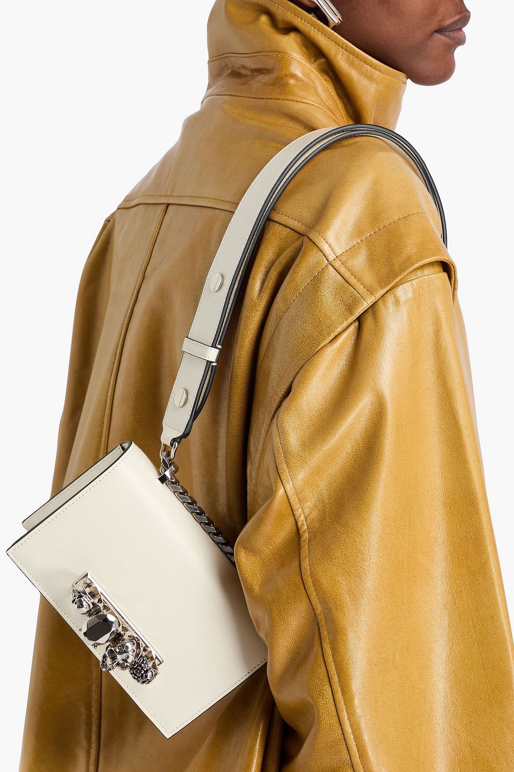 MCQUEEN Leather shoulder bag
