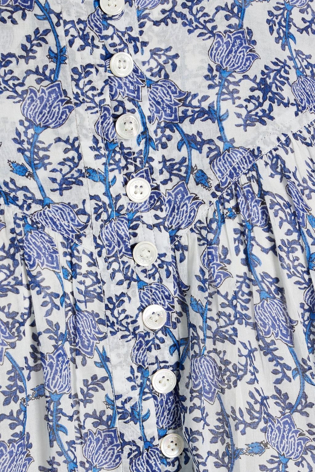 MARANT ÉTOILE Salika floral-print cotton-voile blouse