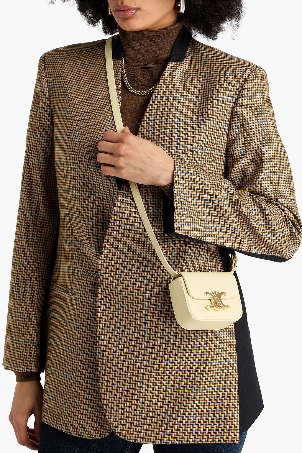 CELINE Mini Claude leather cross-body bag