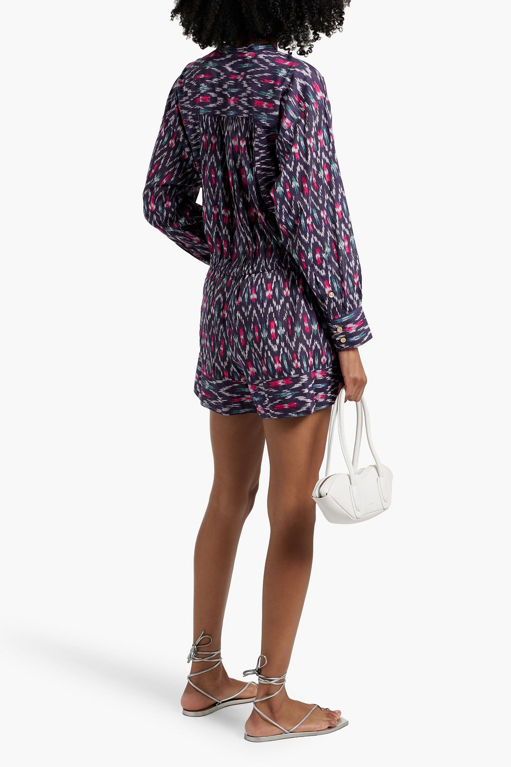 MARANT ÉTOILE Lehana printed cotton-voile playsuit