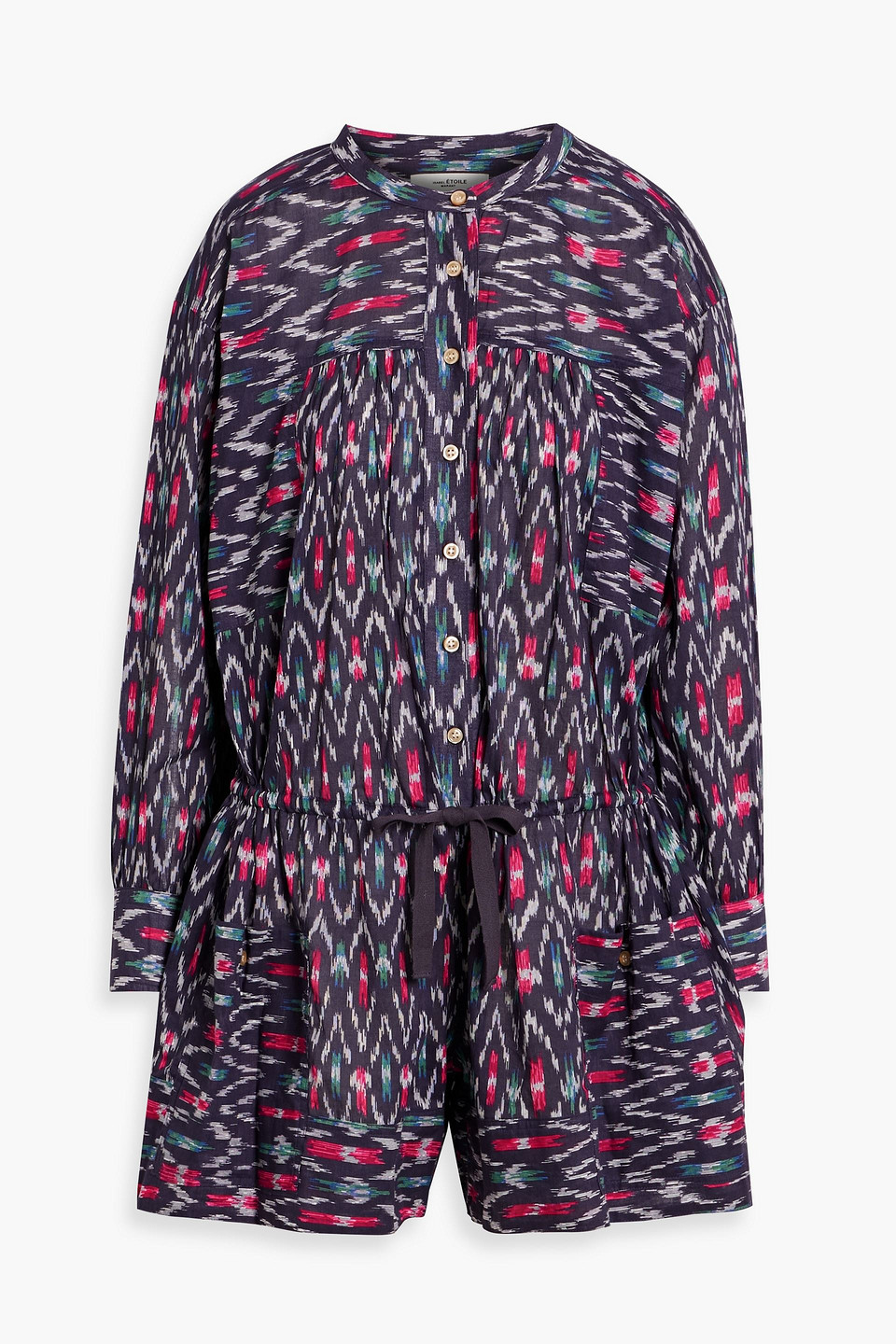 Isabel Marant Étoile Lehana Printed Cotton-voile Playsuit