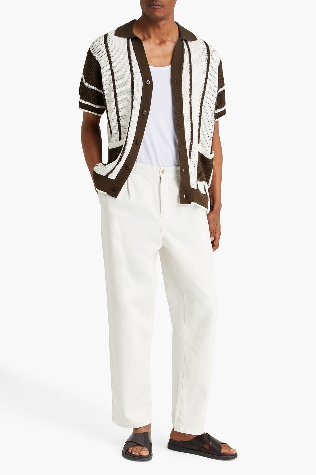 FRESCOBOL CARIOCA Aldo cotton-twill chinos