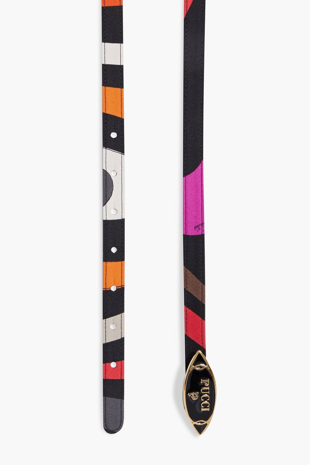PUCCI Gürtel aus Twill mit Print