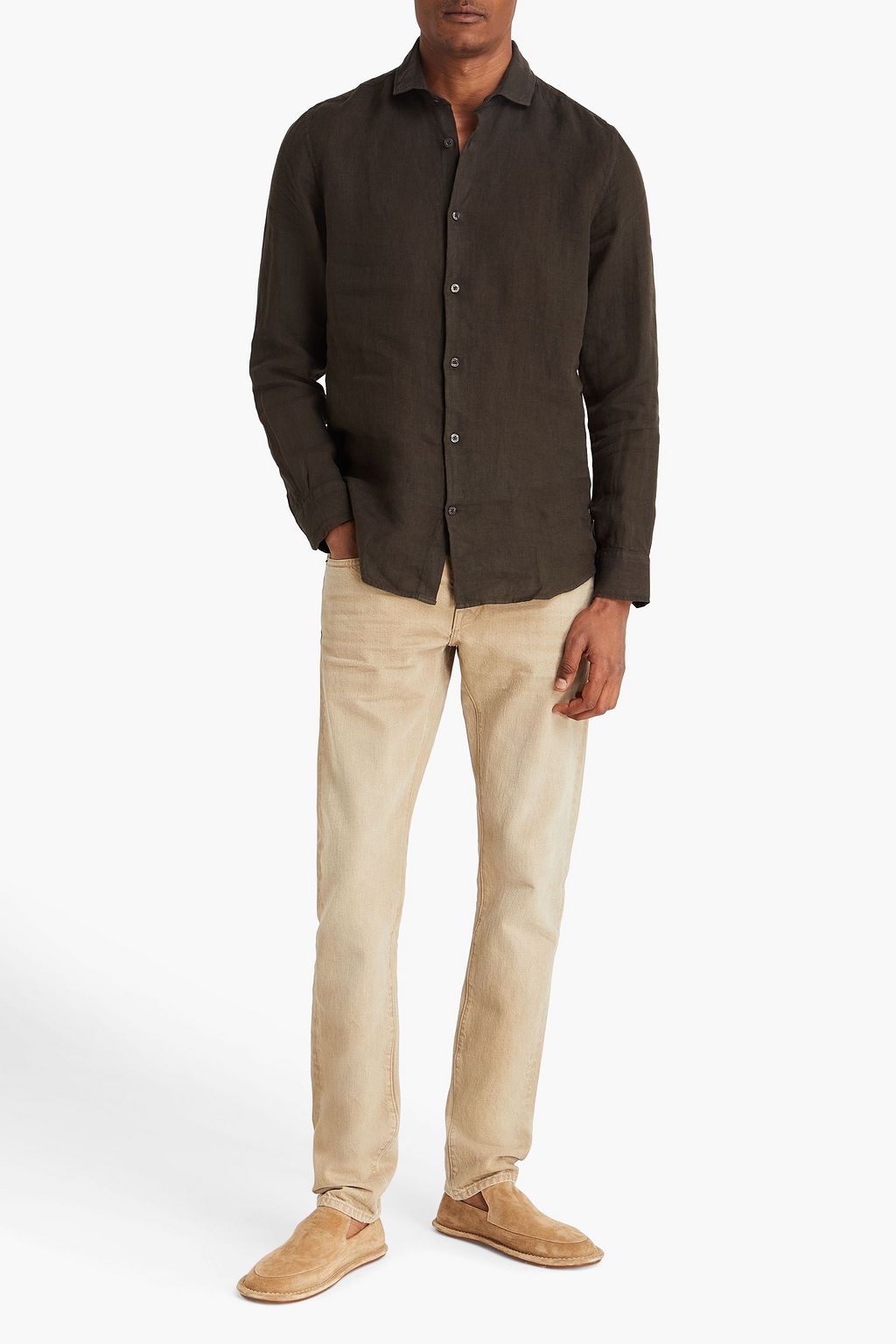 FRESCOBOL CARIOCA Antonio linen shirt