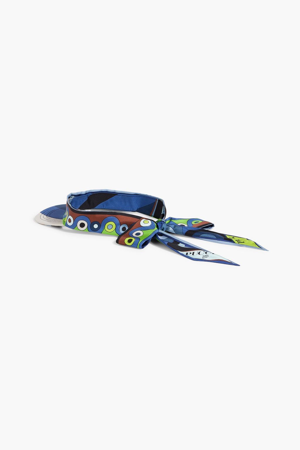 PUCCI Visor aus Twill mit Print