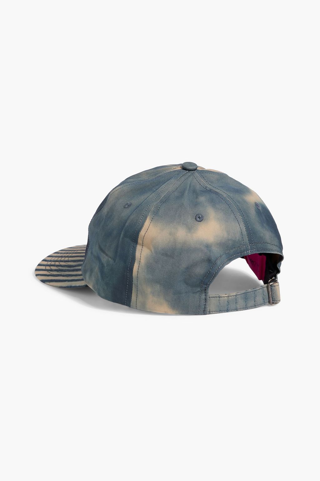 THE ELDER STATESMAN Silvano Dual embroidered tie-dyed cotton baseball cap