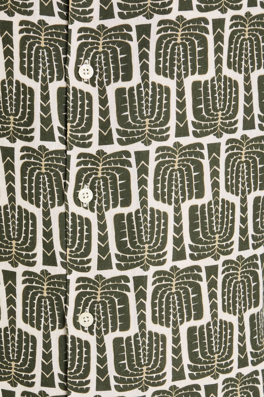 FRESCOBOL CARIOCA Roberto printed linen shirt