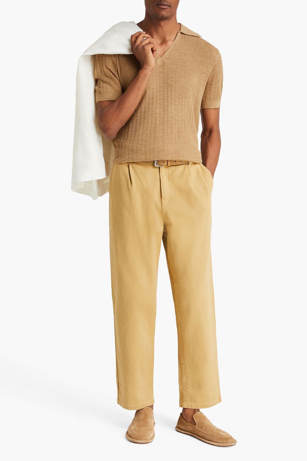 FRESCOBOL CARIOCA Aldo cotton-twill chinos