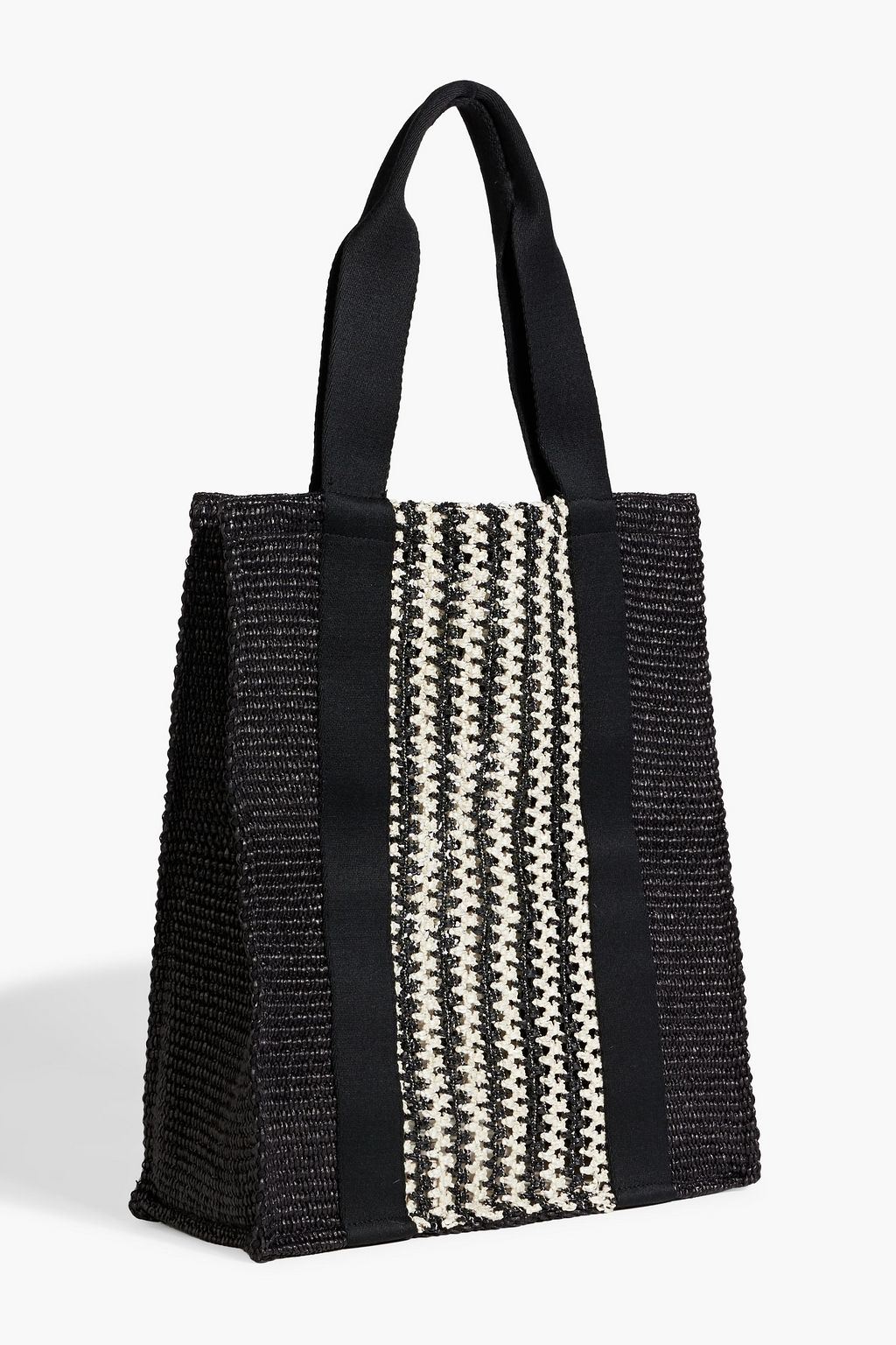 ISABEL MARANT Aruba woven cotton-blend tote
