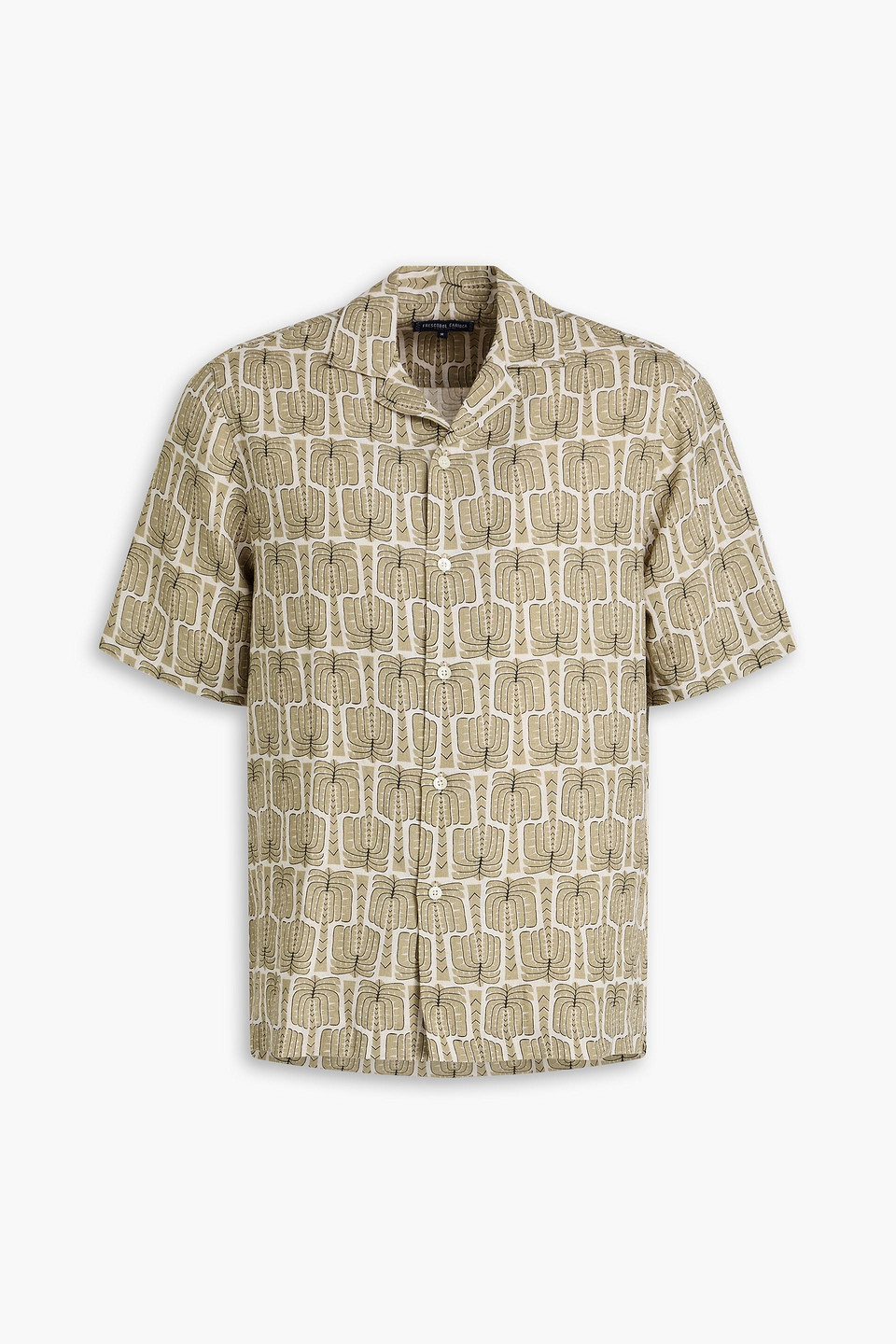 Frescobol Carioca Roberto Printed Linen Shirt In Multi