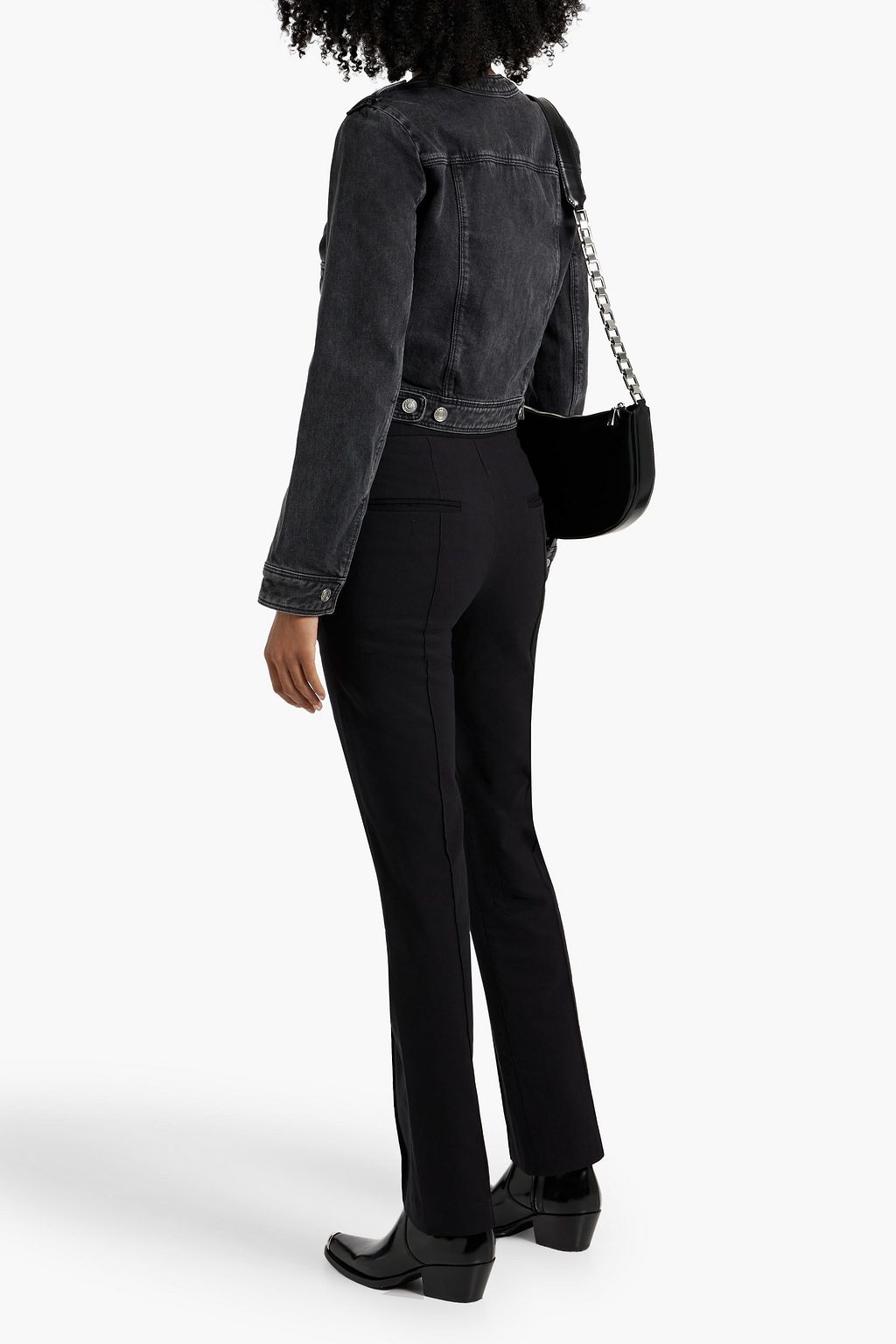 ISABEL MARANT Valene cropped denim jacket