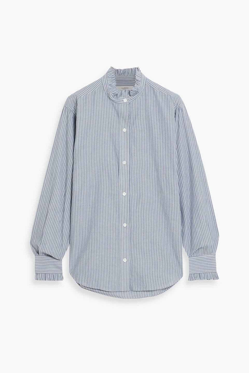 Marant Étoile Saoli striped cotton-poplin shirt