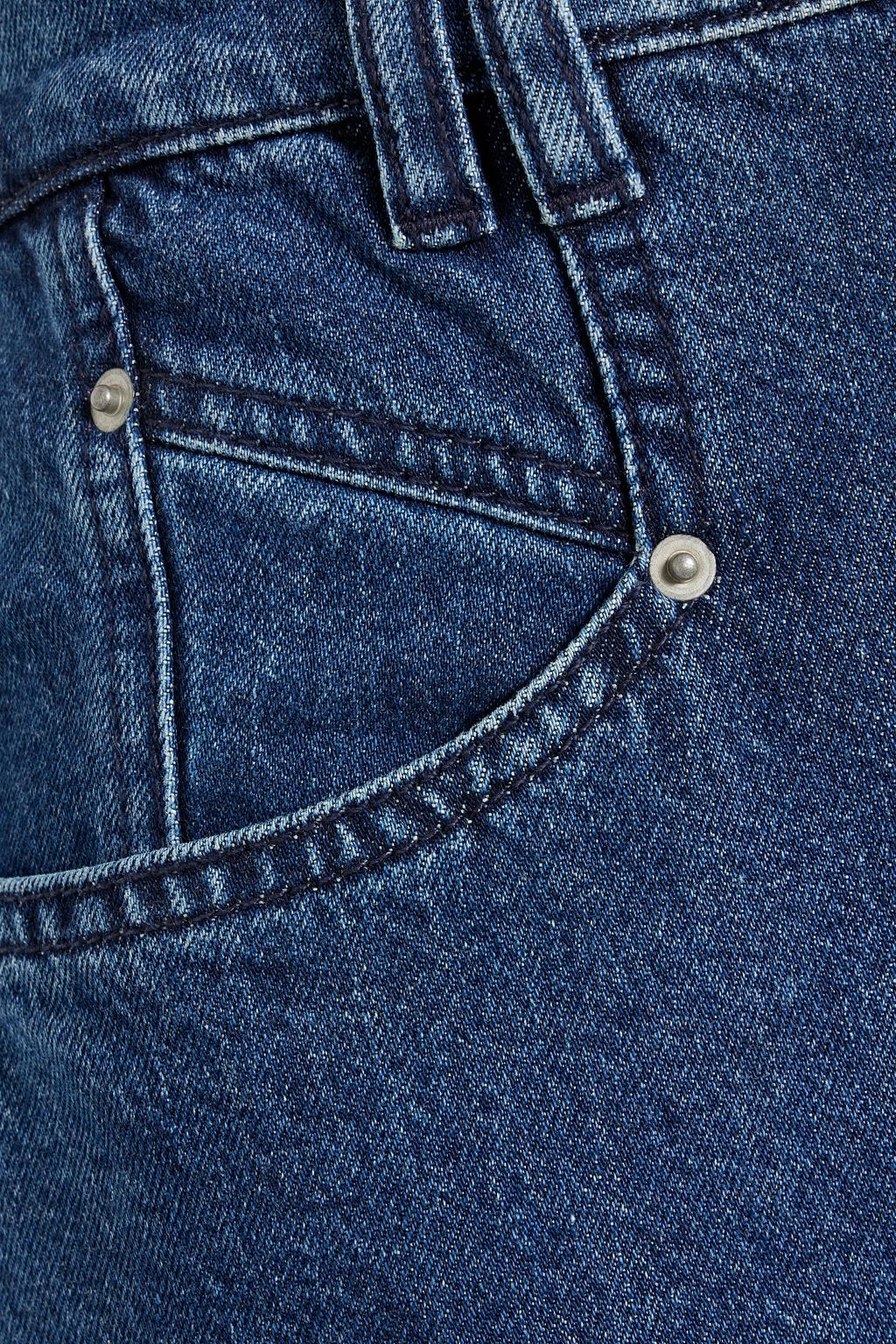 ISABEL MARANT Lemony high-rise wide-leg jeans
